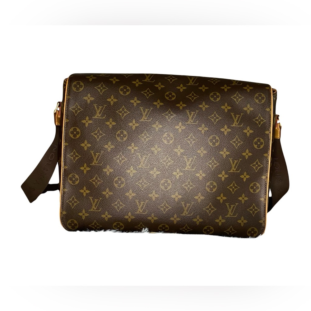 Louis Vuitton Monogram Messenger Bag in Brown